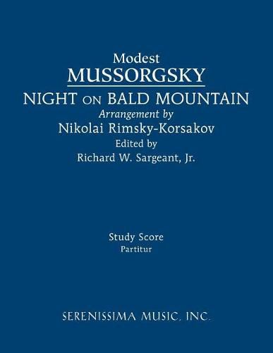 Cover image for Night on Bald Mountain: Study score