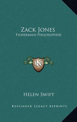 Cover image for Zack Jones: Fisherman-Philosopher