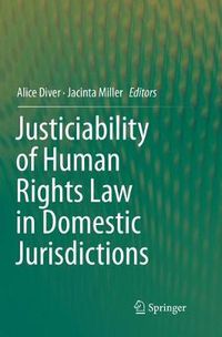 Cover image for Justiciability of Human Rights Law in Domestic Jurisdictions