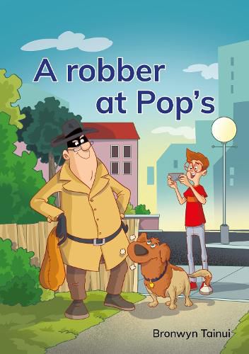 Cover image for A robber at Pop's
