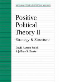 Cover image for Positive Political Theory v.2: Strategy and Structure