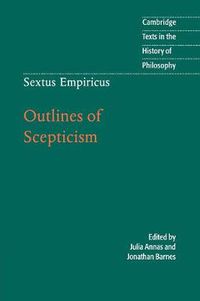 Cover image for Sextus Empiricus: Outlines of Scepticism