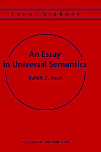 Cover image for An Essay in Universal Semantics