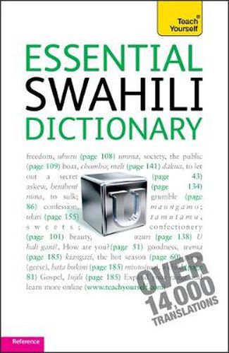 Cover image for Essential Swahili Dictionary: Teach Yourself