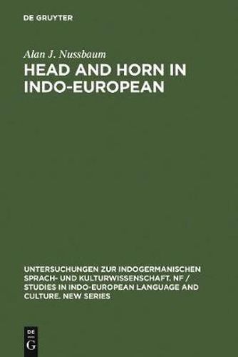 Cover image for Head and Horn in Indo-European