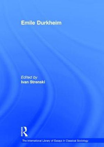 Cover image for Emile Durkheim