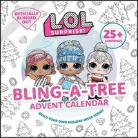 Cover image for L.O.L. Surprise! Bling-A-Tree Advent Calendar: (Lol Surprise, Trim a Tree, Craft Kit, 25+ Surprises, L.O.L. for Girls Aged 6+)