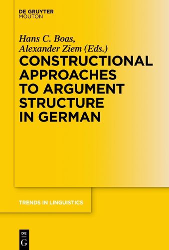 Cover image for Constructional Approaches to Syntactic Structures in German