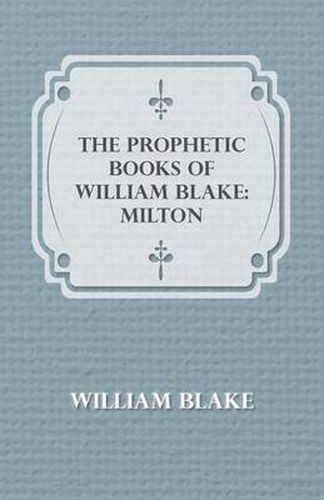 Cover image for The Prophetic Books of William Blake