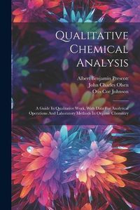 Cover image for Qualitative Chemical Analysis