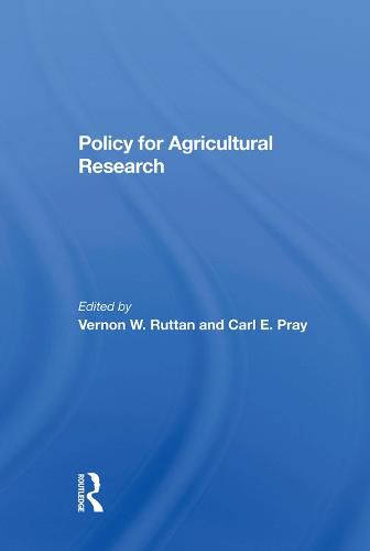 Policy for Agricultural Research