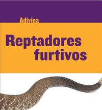 Cover image for Reptadores Furtivos (Slinky Sliders): Serpiente de Cascabel (Rattlesnake)