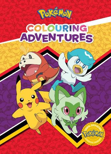 Cover image for Pokemon: Colouring Adventures (Featuring Paldea Region)