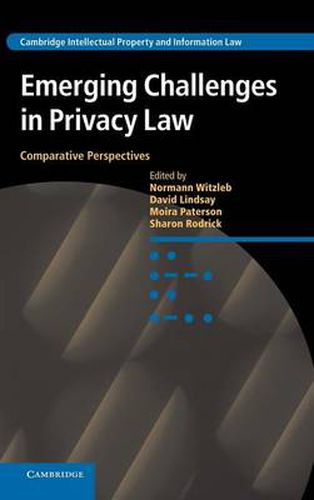 Cover image for Emerging Challenges in Privacy Law: Comparative Perspectives