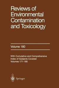 Cover image for Reviews of Environmental Contamination and Toxicology: Continuation of Residue Reviews