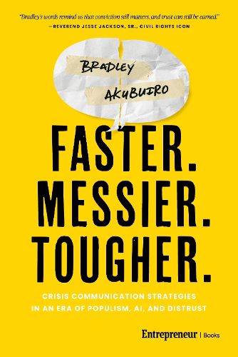 Cover image for Faster. Messier. Tougher.