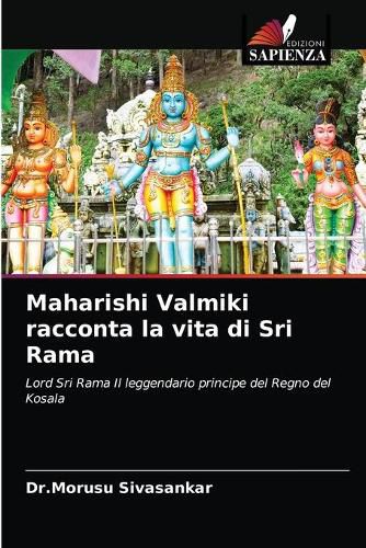 Cover image for Maharishi Valmiki racconta la vita di Sri Rama