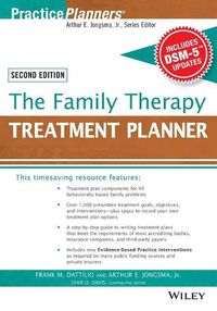 Cover image for The Family Therapy Treatment Planner, with DSM-5 Updates, 2e