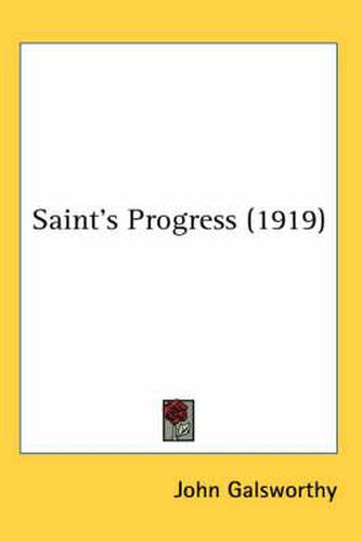 Cover image for Saint's Progress (1919)