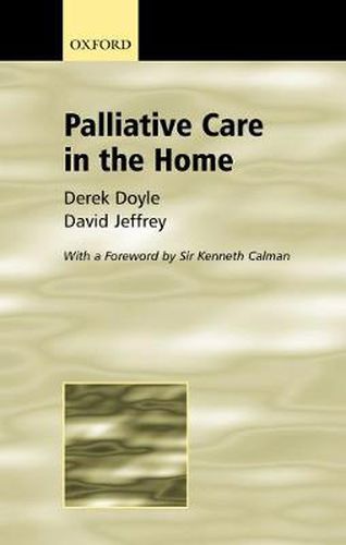 Cover image for Palliative Care in the Home