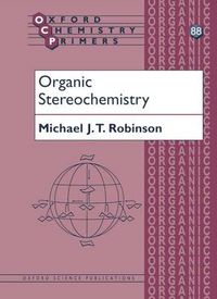 Cover image for Organic Stereochemistry
