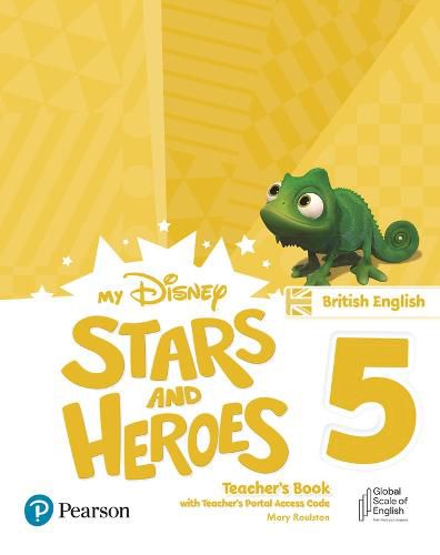 Cover image for My Disney Stars and Heroes British Edition Level 5 Teacher's Book with eBooks and Digital Resources