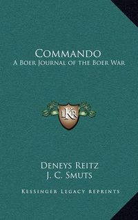 Cover image for Commando: A Boer Journal of the Boer War