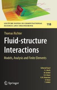 Cover image for Fluid-structure Interactions: Models, Analysis and Finite Elements