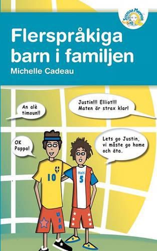 Cover image for Flersprakiga barn i familjen.