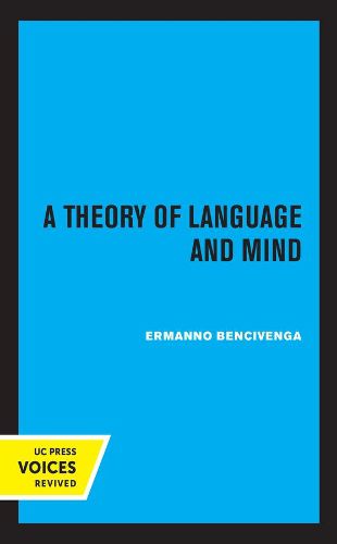 Cover image for A Theory of Language and Mind