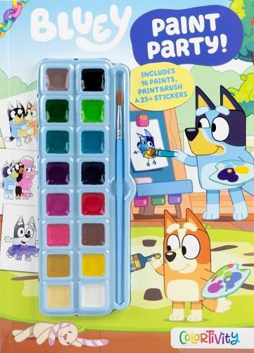 Cover image for Bluey Colortivity: Paint Party!