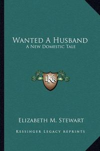 Cover image for Wanted a Husband: A New Domestic Tale