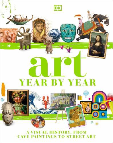 Cover image for Art Year by Year: A Visual History, from Cave Paintings to Street Art