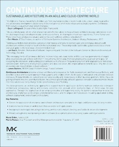 Cover image for Continuous Architecture: Sustainable Architecture in an Agile and Cloud-Centric World