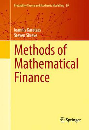 Cover image for Methods of Mathematical Finance