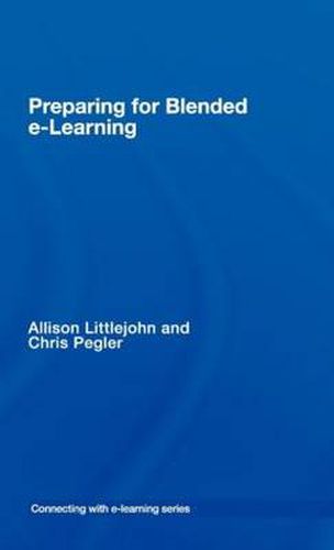 Cover image for preparing for blended e-learning