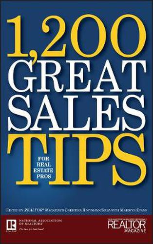 Cover image for 1,200 Great Sales Tips for Real Estate Pros