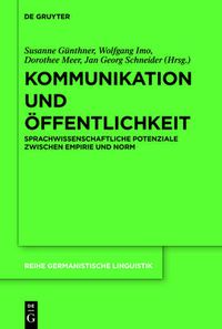 Cover image for Kommunikation und OEffentlichkeit