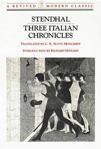 Cover image for Three Italian Chronicles: Stories