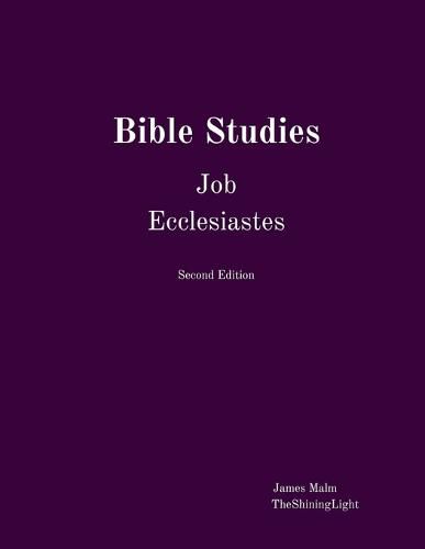 Cover image for Bible Studies Job Ecclesiastes