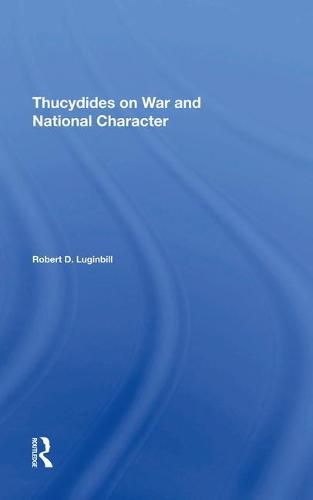 Cover image for Thucydides On War And National Character