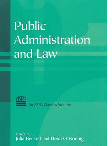 Public Administration and Law