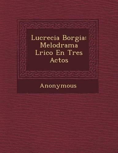 Cover image for Lucrecia Borgia