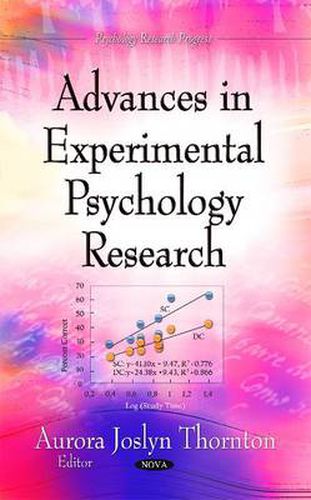 Cover image for Advances in Experimental Psychology Research