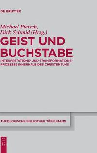 Cover image for Geist und Buchstabe