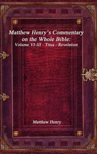 Matthew Henry's Commentary on the Whole Bible