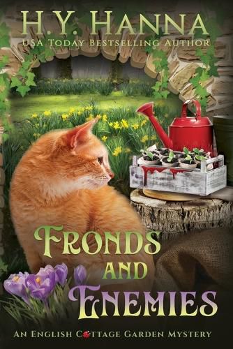 Cover image for Fronds and Enemies (Large Print): The English Cottage Garden Mysteries - Book 5