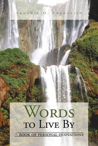 Cover image for Words to Live by