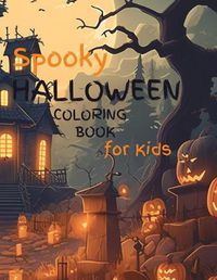 Cover image for Spooky Halloween Coloring Book for Kids