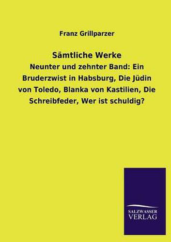 Cover image for Samtliche Werke